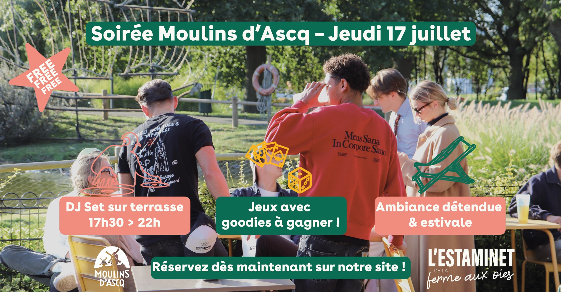 Événements en juin à Marcq, proche de Lille : atelier, soirée, food, bar, welsh, terrasse, restaurant chaleureux et convivial pour groupe, entreprise, ou privatisation de salle privative. Restaurant familial avec terrasse